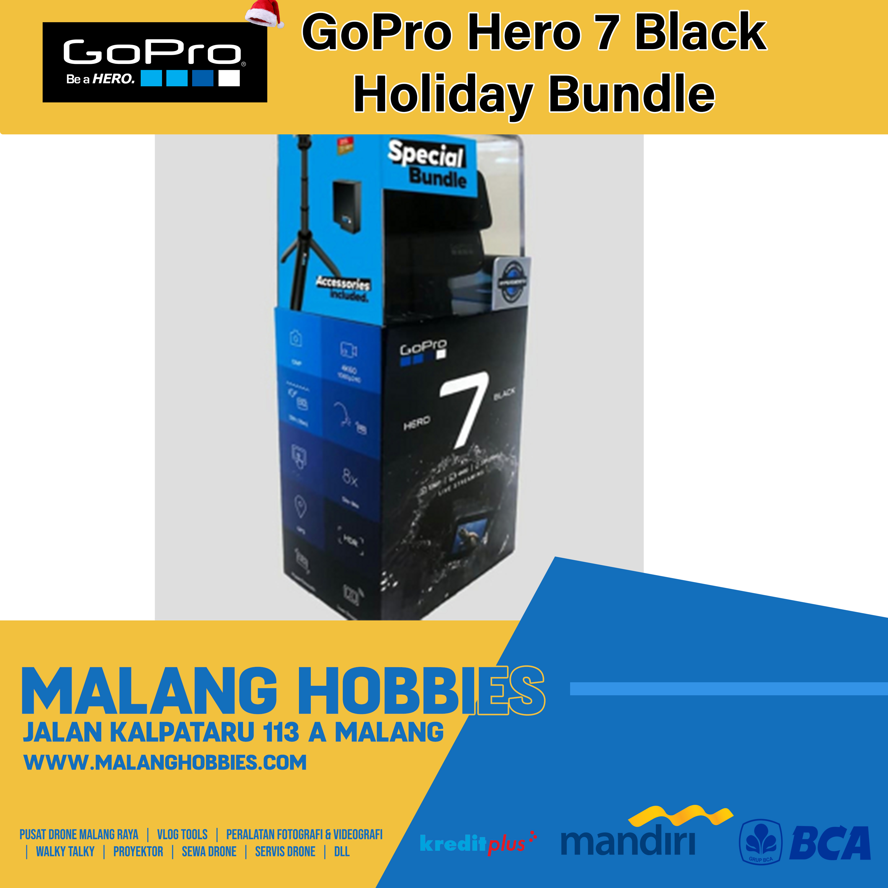 GoPro Hero 7 Black Holiday Bundle