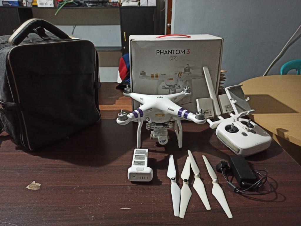 Drone Dji Phantom 3 4k Bekas Second Malang Hobbies